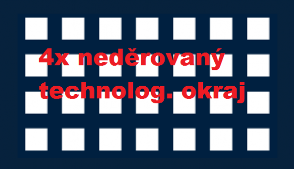 DĚROVANÝ PLECH Qg 10-14, HLINÍK - 3,0/530x264 mm - Image 3