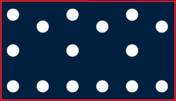 DĚROVANÝ PLECH EURODĚROVÁNÍ, OCEL - 1,5/627x655 mm - Image 3