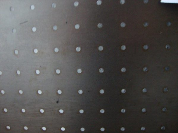 DĚROVANÝ PLECH Rg 5-25, OCEL - 1,0/250x650 mm