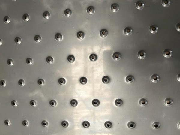 DĚROVANÝ PLECH Rvt 12-35, NEREZ - 2,0/2075x1075 mm
